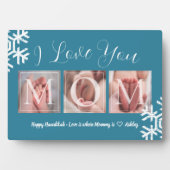 Happy Hanukkah Foto Fotoplatte (Vorderseite)