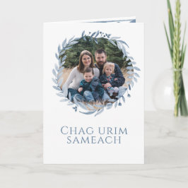 Happy Hanukkah Foto Personalisiert Einladung