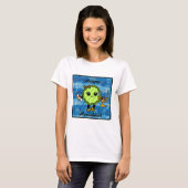 Happy Hanukkah | Funny Holiday Pickle T-Shirt (Vorne ganz)