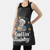 Happy Hanukkah Funny Jewish Holiday Kvellin Bubby Schürze (InSitu)