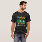 Happy Hanukkah Garbage Truck Carrying Jewish Menor T-Shirt (Vorne ganz)