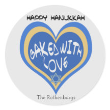 Happy Hanukkah, gebacken mit Liebe