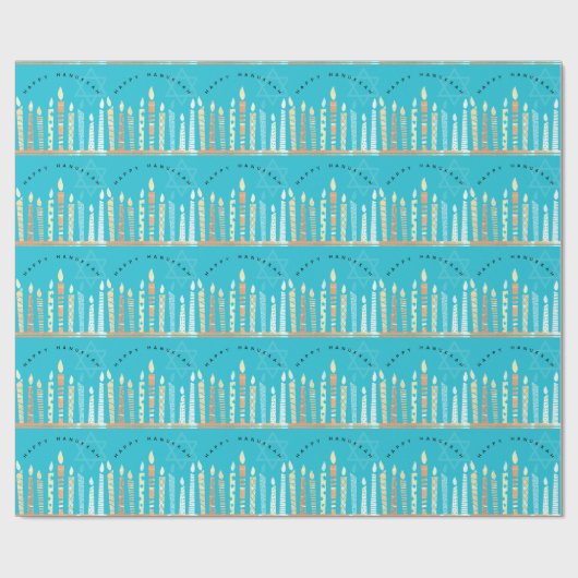 Happy Hanukkah Geschenkpapier (Flach)