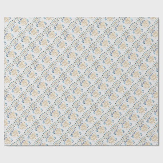 Happy Hanukkah Geschenkpapier (Flach)