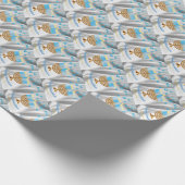 Happy Hanukkah Geschenkpapier (Ecke)