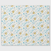 Happy Hanukkah Geschenkpapier (Flach)