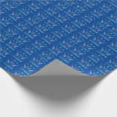 Happy Hanukkah Geschenkpapier (Ecke)
