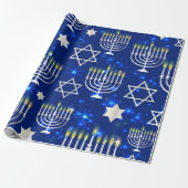 Happy Hanukkah Geschenkpapier (Ungerollt)