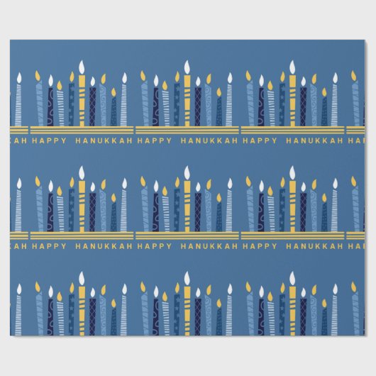 Happy Hanukkah Geschenkpapier (Flach)