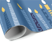 Happy Hanukkah Geschenkpapier (Rolleneckpunkt)
