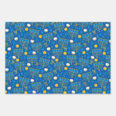 Happy Hanukkah Geschenkpapier Set (Vorderseite 3)