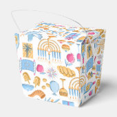 Happy Hanukkah Geschenkschachtel (Rückseite)