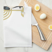 HAPPY HANUKKAH GESCHIRRTUCH (Viertel Falte)