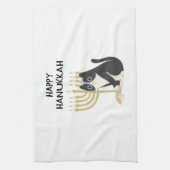 HAPPY HANUKKAH GESCHIRRTUCH (Vertikal)