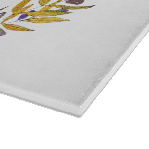 Happy Hanukkah Glas Cutting Board Schneidebrett