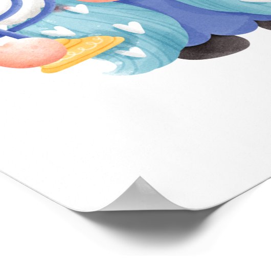 Happy hanukkah gnome poster (Ecke)