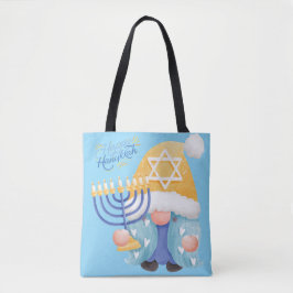 Happy hanukkah gnome tasche