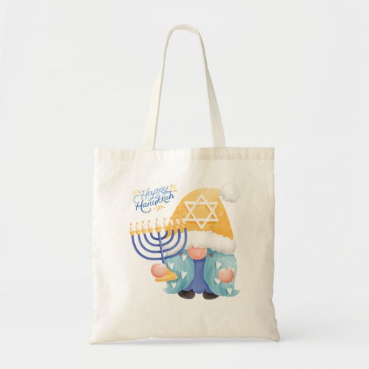 Happy hanukkah gnome tragetasche (Vorne)