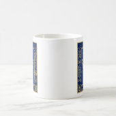 Happy Hanukkah Gold Menorah Jewish Holiday Kaffeetasse (Mittel)