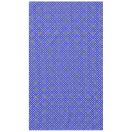 Happy Hanukkah Gold, Silber und Blau lackiert Tischdecke