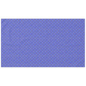 Happy Hanukkah Gold, Silber und Blau lackiert Tischdecke (Vorderseite (Horizontal))