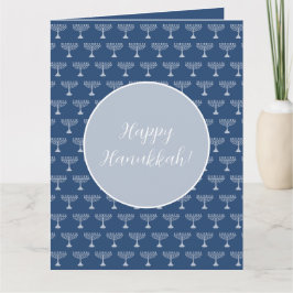 Happy Hanukkah Greetings Karte