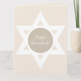 Happy Hanukkah Greetings Karte