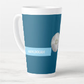 HAPPY HANUKKAH groß Milchtasse (Linke Ecke)