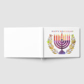 Happy Hanukkah Guestbook Gästebuch (Voll)