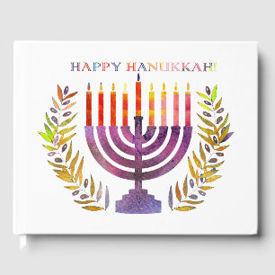 Happy Hanukkah Guestbook Gästebuch