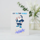 Happy Hanukkah Harry Postkarte (Stehend Vorderseite)