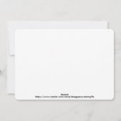 Happy Hanukkah Holiday Card Feiertagskarte (Rückseite)