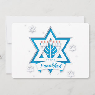 Happy Hanukkah Holiday Card Feiertagskarte