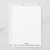 Happy Hanukkah Holiday Card Feiertagskarte (Rückseite)