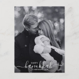 Happy Hanukkah Holiday Foto Postkarte