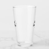 Happy Hanukkah Ihr Name Text editierbar Glas (Rechts)