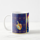 Happy Hanukkah Jewish Holiday Beautiful Kaffeetasse (Links)