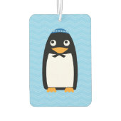 Happy Hanukkah Jewish Penguin Yarmulke Autolufterfrischer (Rückseite)