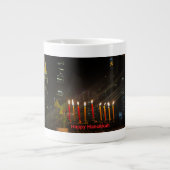 Happy Hanukkah Jumbo-Tasse (Vorderseite)