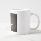 Happy Hanukkah Jumbo-Tasse (Rechts)