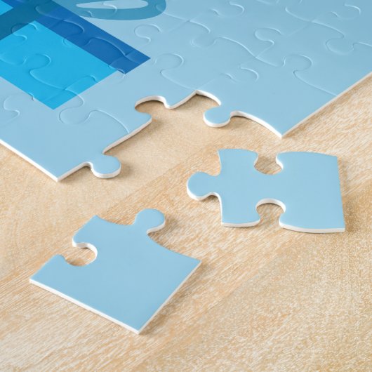 🕎 Happy Hanukkah, Junge, anpassbare Texte Puzzle (Seite)