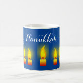 Happy Hanukkah Kaffeetasse (Mittel)