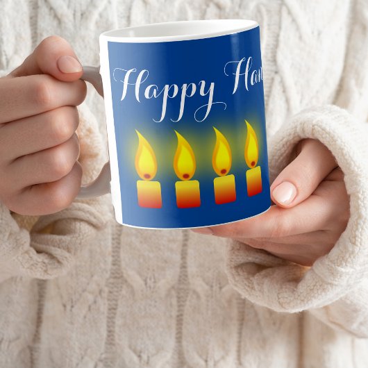 Happy Hanukkah Kaffeetasse