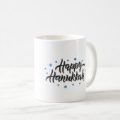 Happy Hanukkah Kaffeetasse (VorderseiteRechts)