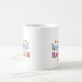 Happy Hanukkah Kaffeetasse (Mittel)