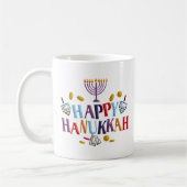 Happy Hanukkah Kaffeetasse (Links)