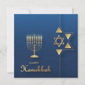 Happy Hanukkah Karte (Vorderseite)