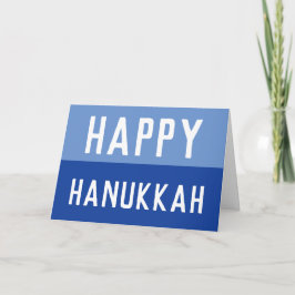 Happy Hanukkah Karte