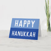 Happy Hanukkah Karte (Vorderseite)