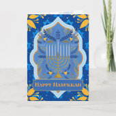Happy Hanukkah Karte (Vorderseite)